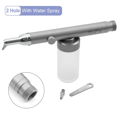 WELL CK Dental Aluminum Oxide Micro Blaster – Air Abrasion Sandblasting Microetcher Gun for Dentistry Polishing & Surface Treatment Tools