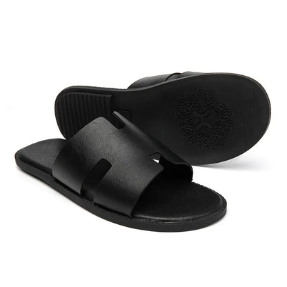 Men's Non-Slip Casual Sandals - Lightweight Wear-Resistant Daily Bathroom & Outdoor Cool Slippers