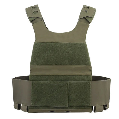 FCPC Tactical Vest Ferro – Lightweight Folding Airsoft Plate Carrier with Breathable Design, Portable Hunting Mag Pouch & Army Equipment