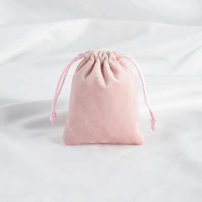 100-Pack Velvet Drawstring Jewelry Pouches - Personalized Logo Gift Bags for Wedding Favors, Candy & Makeup Packaging