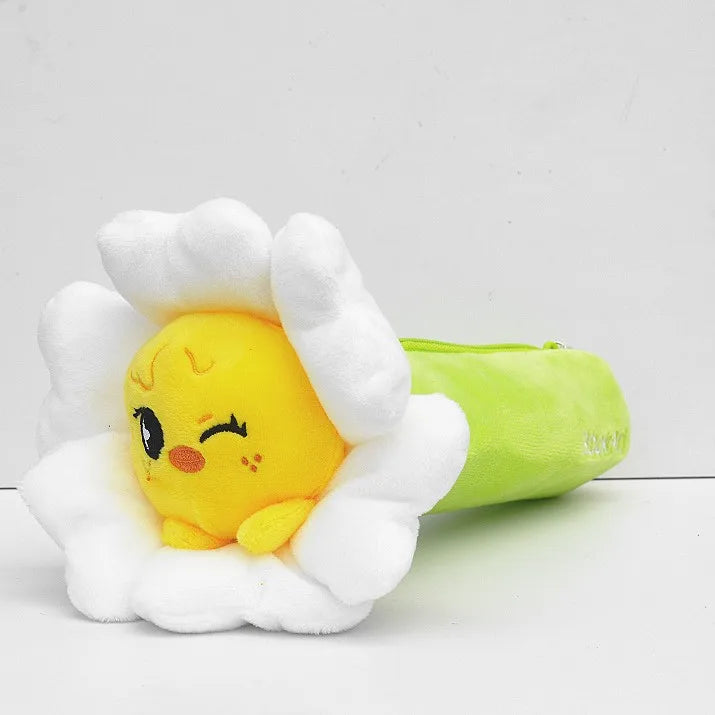 310style Skzoo Plush Pencil Case – Kawaii Kpop Stray Wolf Stuffed Animal Toy, Cartoon Plush Doll for Kids Gift