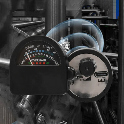 Home Pipe Leak Detector - High-Sensitivity Wall Leakage Tester with Type-C Charging & Noise-Canceling Headphones