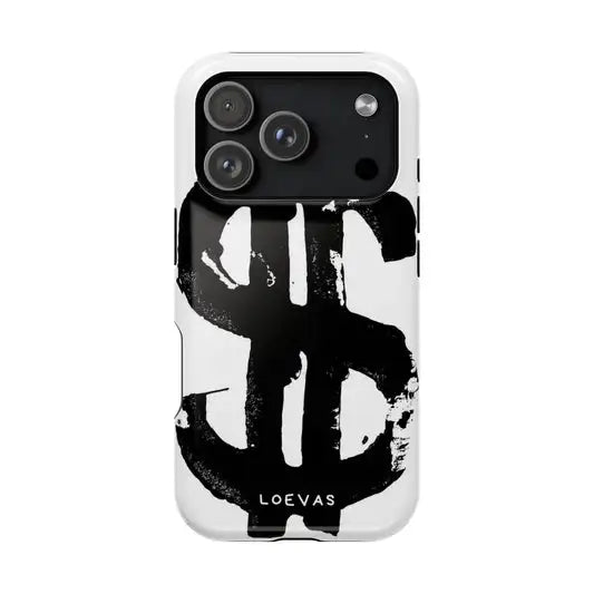 Luxury Polka Dot Flower Phone Case - Double Layer Protective Cover for iPhone 17 17e 16e 16 15 14 13 12 11 X XS XR Pro Max Plus