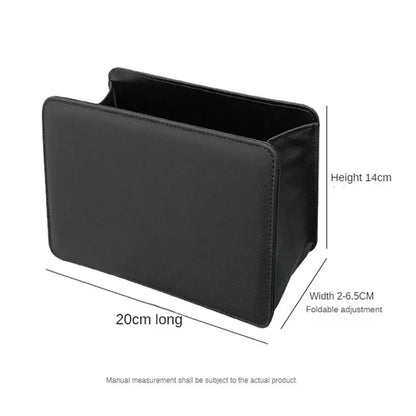 Car Trash Can & Storage Bag — Foldable Hanging Seat Back Organizer for Car Door & Interior Storage