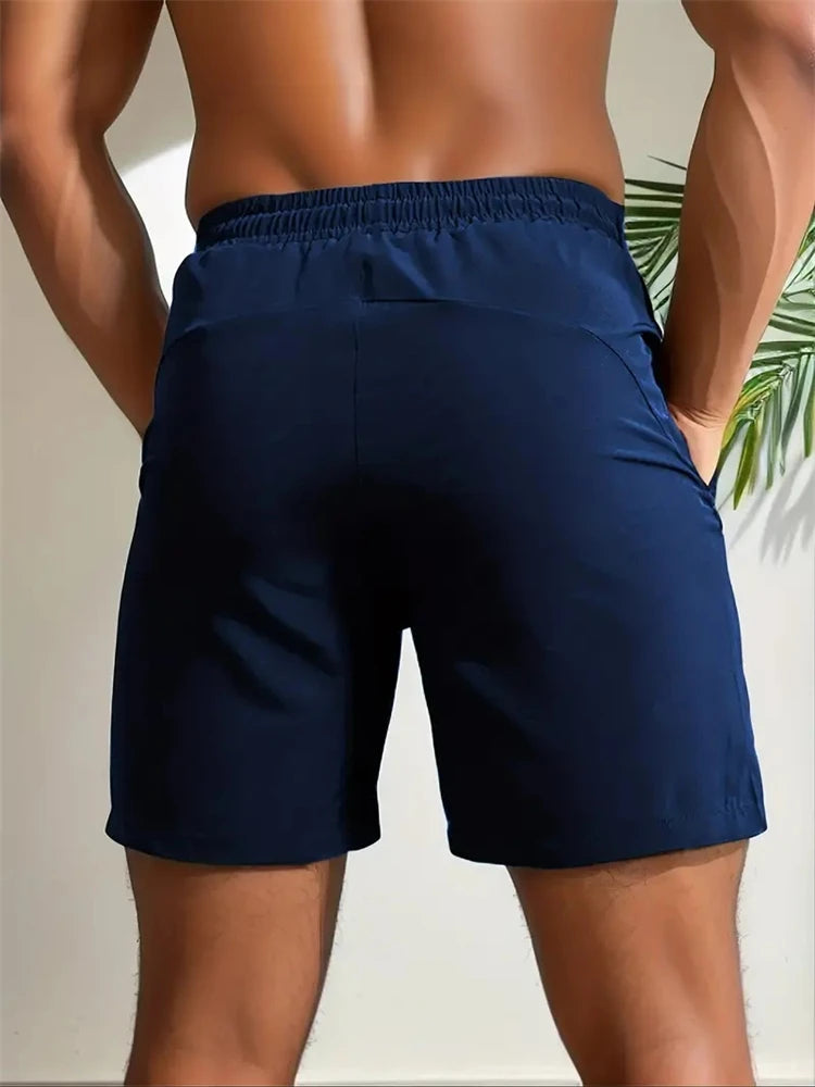 UETEEY Men’s Summer Shorts — Gym, Running & Fitness Quick-Dry Workout Pants