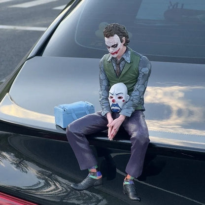 Joker Heath Ledger Action Figure - Portable Wild Mask Car Roof Decoration Statue Model Collectible Gift