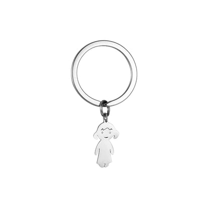 Personalized Kids & Family Keychain – Custom Name Key Chain for Mother’s Day, Couples, Boys, Girls, Pets, Mom, Dad, Baby Gift