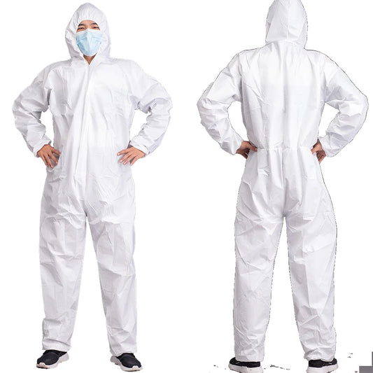 Disposable Breathable Work Safety Clothing – Dustproof, Water, and Oil-Resistant Overall Suit for Spray Painting and Decorating