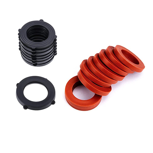 Heavy Duty Silicone Garden Hose Washers – 10/20pcs Leak-Proof Rubber Faucet Seals & O-Ring Gaskets (3/4 Inch)