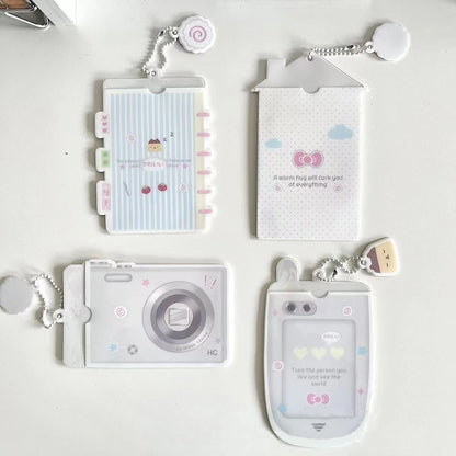 Cute Camera Phone Card Holder - Protective Idol Photocard Sleeve & Collectible Gift