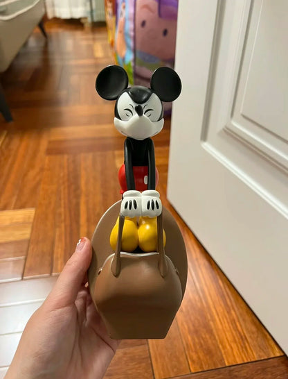Disney Mickey Mouse & Donald Duck Door Stoppers – Creative Cartoon Windproof Anti-Collision Reusable Door Blockers for Home & Office