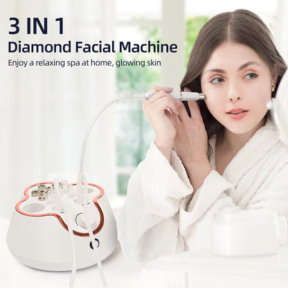 Professional Diamond Microdermabrasion Machine – At-Home Facial Peeling & Deep Cleaning Skin Care Tool