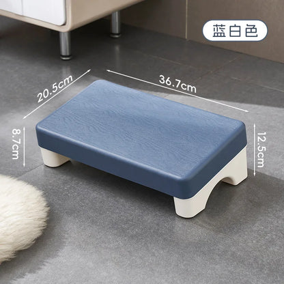 Ergonomic PP Under Desk Footrest - Comfortable Space-Saving Foot Stool for Office, Study & Home