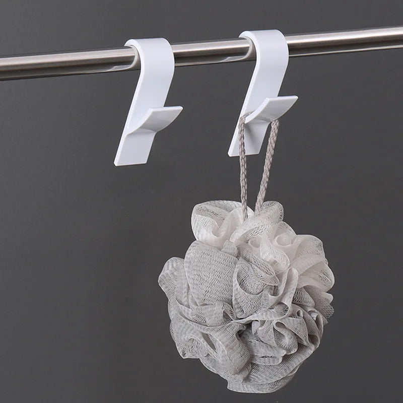 2-6PCS Heated Towel Radiator Hooks — Multi-Purpose Coat, Scarf & Clothes Hangers for Bathroom
