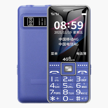 GSM 2G G600 BAR Phone – Dual SIM, 6800mAh Battery, SOS Button, 2.4" Screen, MP3 Recorder Mobile Cellphone for Seniors