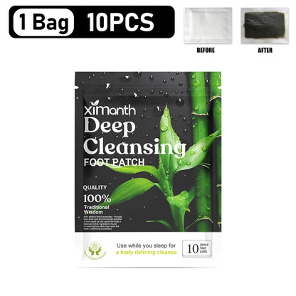 10-200PCS Detox Foot Patches – Herbal Stress Relief & Deep Sleep Aid | Foot Care & Body Detox Stickers