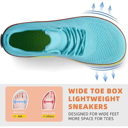 Minimalist Barefoot Shoes for Men & Women – Lightweight Breathable Zero-Sole Wide-Toe Running & Casual Walking Shoes