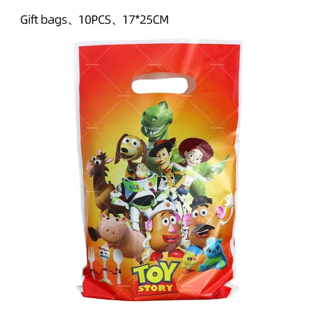Disney Toy Story Buzz Lightyear Birthday Party Decoration Set – Foil & Latex Balloons, Happy Birthday Banner & Cake Topper for Kids Boys Hero Theme Party
