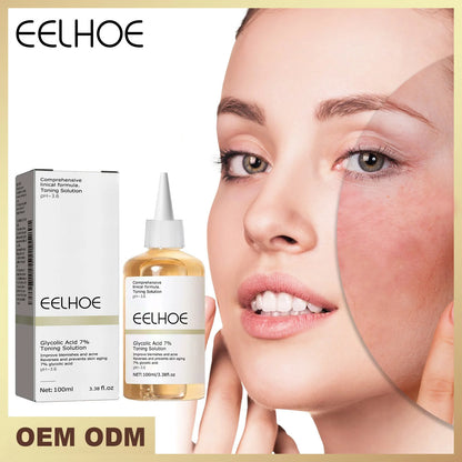 100ML Glycolic Acid Toner – Ordinary Acne Remover, Lifting & Firming, Wrinkle Reduction, Glowing Facial Skincare Gift