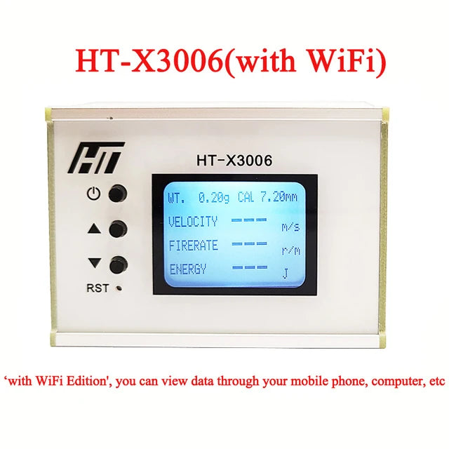 Speed Measuring Instrument – Shooting Chronograph for Ball Velocity, Energy Measurement, and Bullet Speed Testing