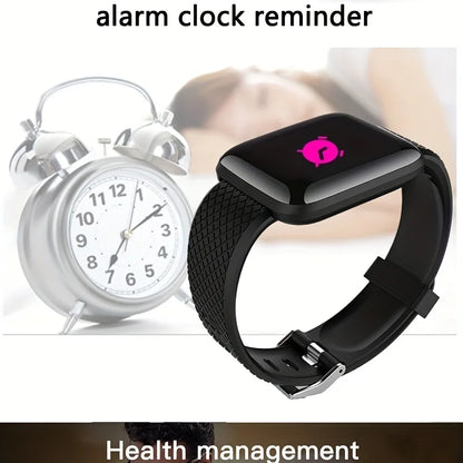 Smartwatch Fashion Sports Bracelet for Women & Men, Multi-Function USB Charging, Compatible with Xiaomi & Huawei