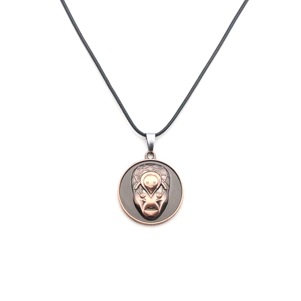 JoJo’s Bizarre Adventure Arrow Pendant Necklace – Josuke & Jotaro Cosplay Jewelry Gift