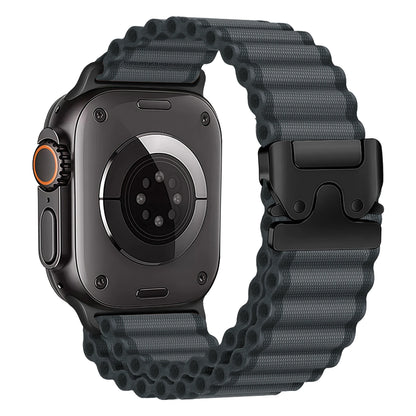 Parachute Nylon Strap for Apple Watch Ultra 2 Band — Compatible with iWatch Series 10–3 SE (49mm–38mm)
