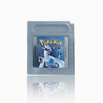 Pokemon 16-Bit Game Cartridge for GBC – Blue, Crystal, Gold, Green, Red, Silver, Yellow Series, USA Version