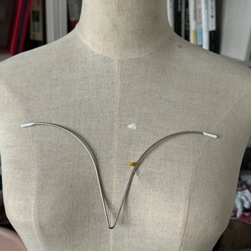 Stainless Steel Bra Underwire Shapers - 6-Piece Lingerie Making Supplies for Bras, Bustiers, and Corsets
