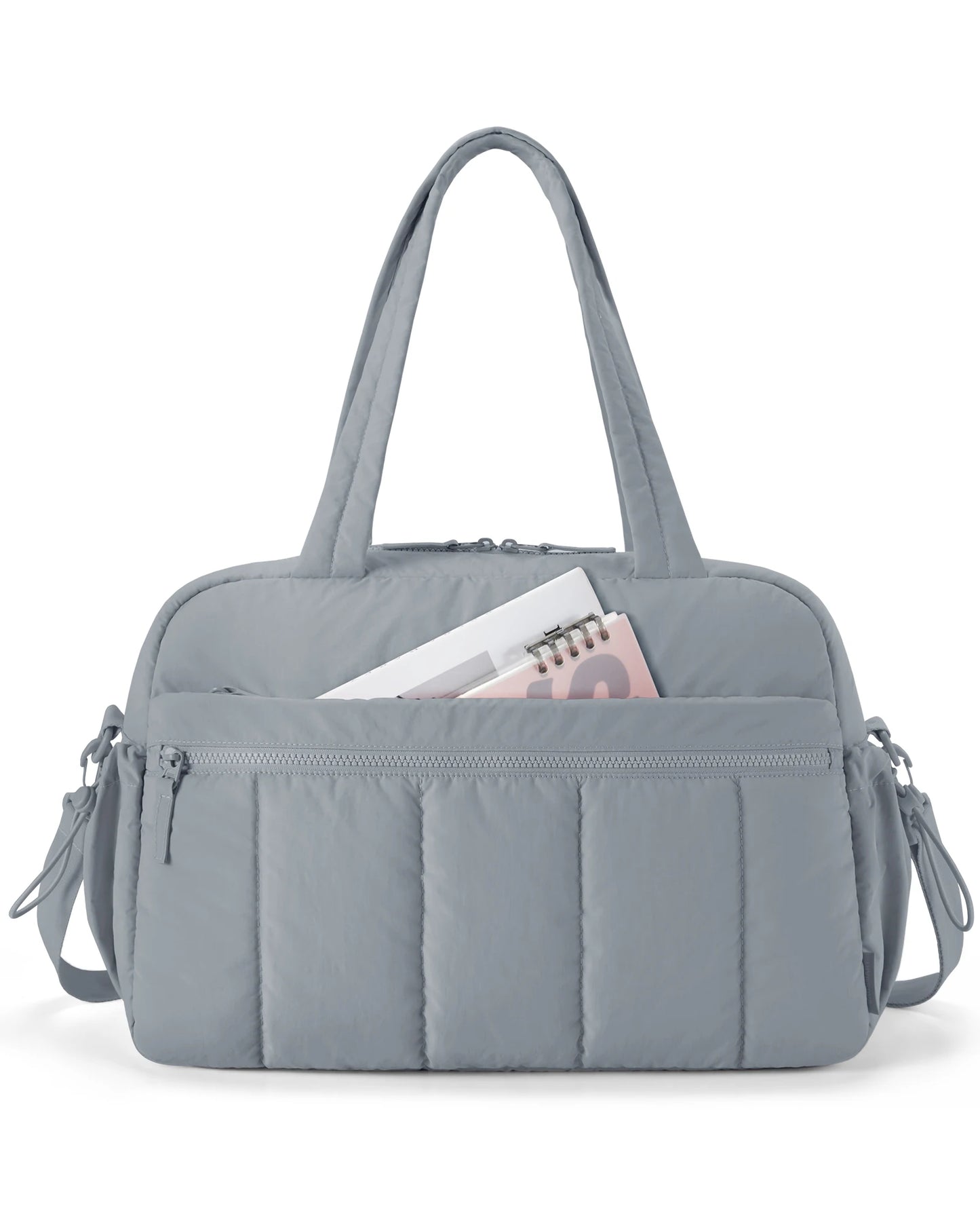 BAGSMART Travel Duffel Gym Bag for Women – Waterproof Carry-On Weekender with Wet Pocket & Cabin Luggage