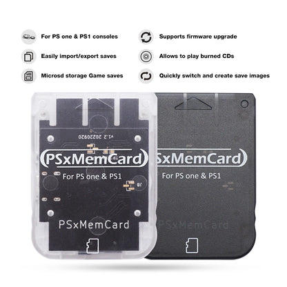 Bitfunx PSX Memory Card – PS1 Console Save Game Data for Sony PlayStation 1 & PS One