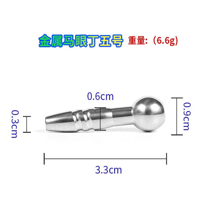 28-Piece Stainless Steel Urethral Sound Set – Hollow Urethra Dilator & Male Stimulation Chastity Toy