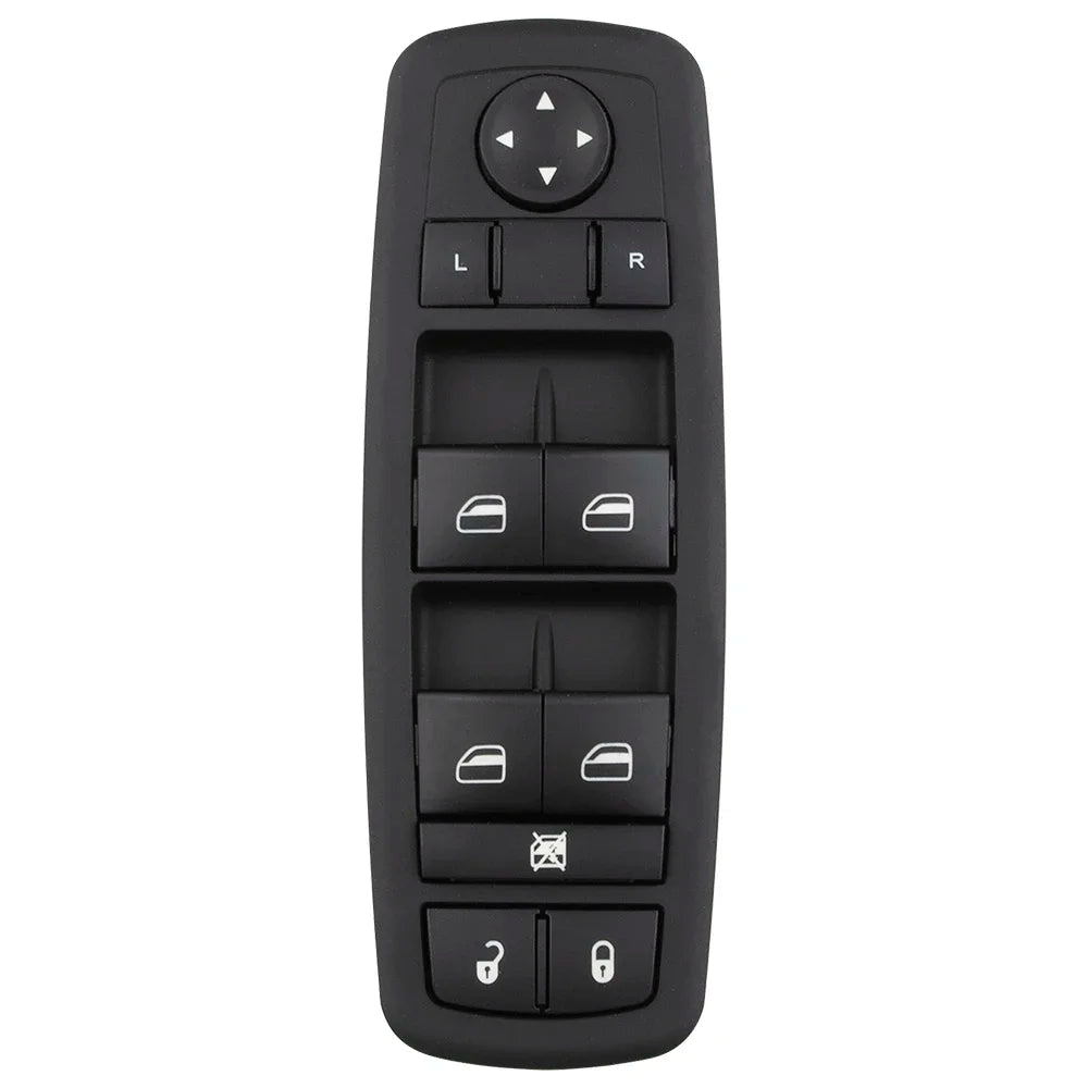 Master Left Driver Power Window Switch – Compatible with Chrysler, Jeep & Dodge Dart 2013-2016 (Part 56046568AC / 68271217AA)