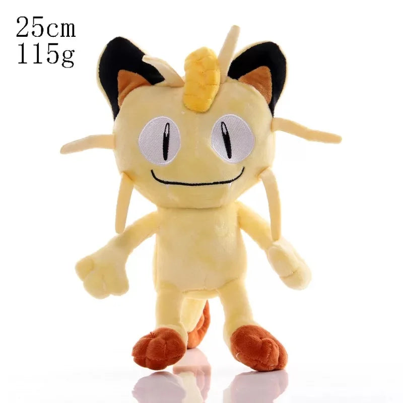 Pokemon Plush Toys Collection — Pikachu, Squirtle, Charmander, Bulbasaur, Charizard, Gengar & Mewtwo Stuffed Dolls for Kids Gifts