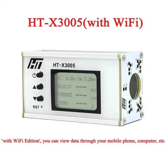 Shooting Speed Meter – Ball Velocity & Energy Measurement Chronograph with Backlight LCD Bullet Speed Tester