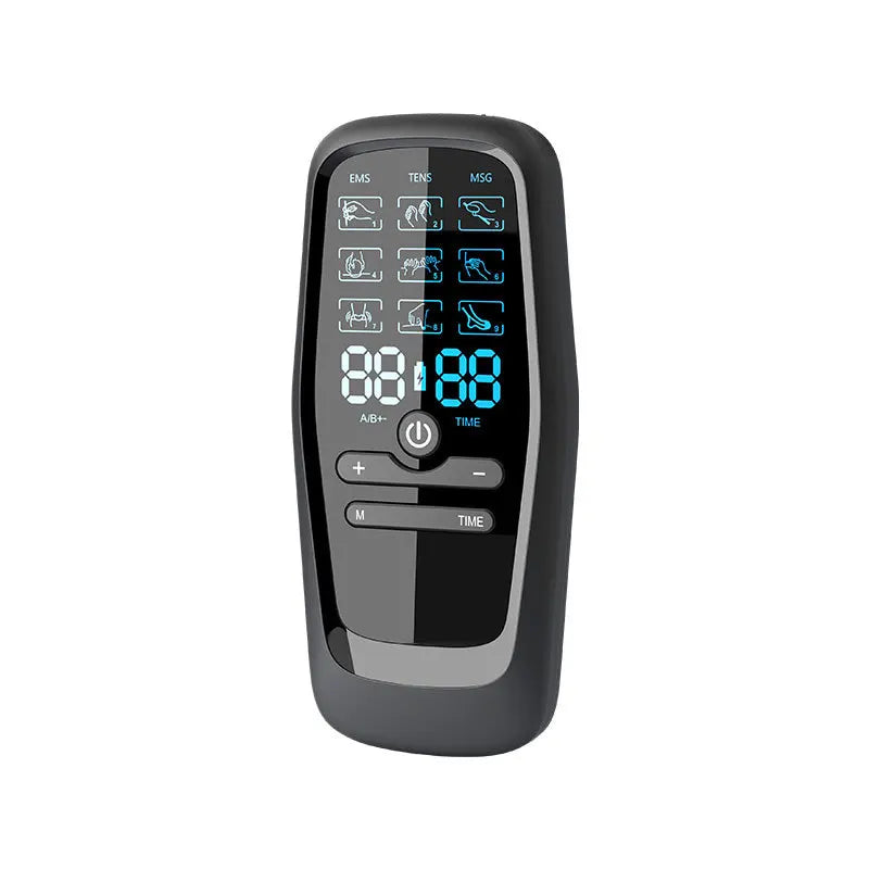 EMS Muscle Electrostimulator Tens Unit: Low Frequency Pulse Body Relaxing Massage - Digital Physiotherapy for Pain Relief