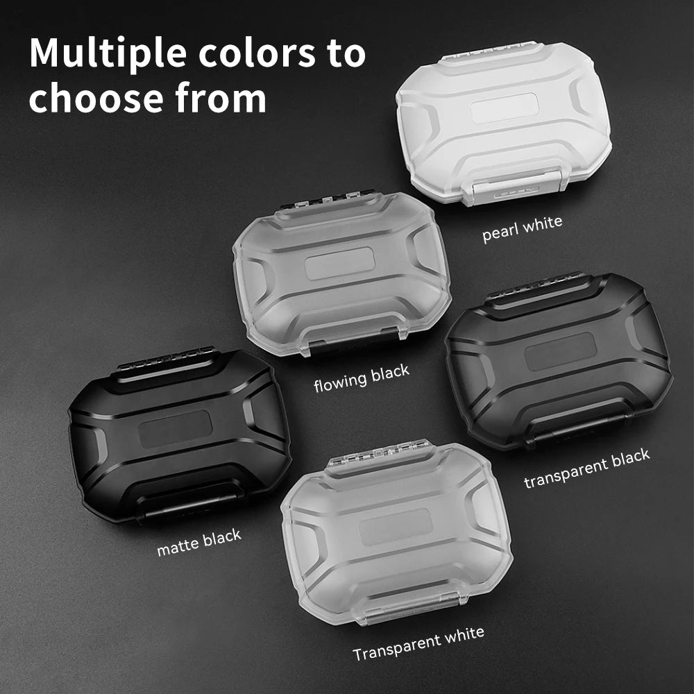 Earphone Accessories Hard Case – Waterproof, Shockproof, Dustproof Portable Storage Bag with Large Capacity