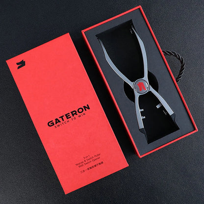 JYBMAK 3-in-1 Switch Puller Tool - Keycap Puller & Switch Opener for Mechanical Keyboard Mods