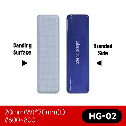 Stedi 2.0 Upgraded Glass File – Washable Durable Model Polishing Tool for Removing Nub Marks, Grinding & Sanding Hobby Models