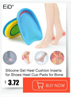 EiD Magnetic Therapy Foot Insoles – Soft Acupressure Sports Cushion for Men & Women