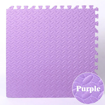 Eva Foam Interlocking Gym Floor Mats 30×30cm – Non-Slip Sports & Yoga Shock-Absorbing Puzzle Mats for Fitness, Play & Home Use (1–16Pcs)