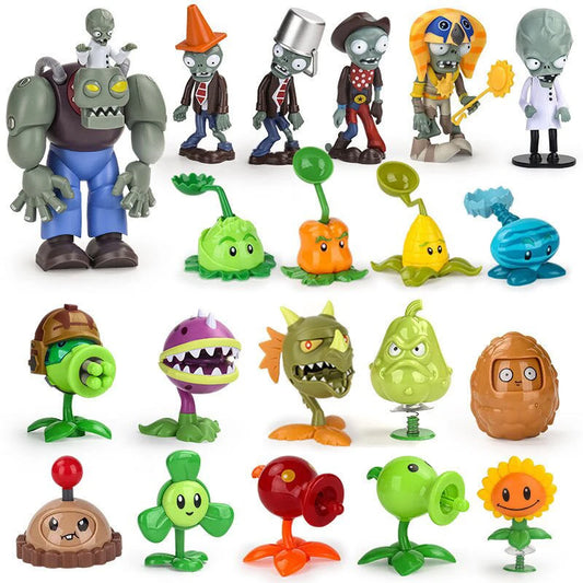 Plants vs Zombies PVZ Pea Shooter Boss Action Figure – Dave Allstar Toy Doll for Kids Gift
