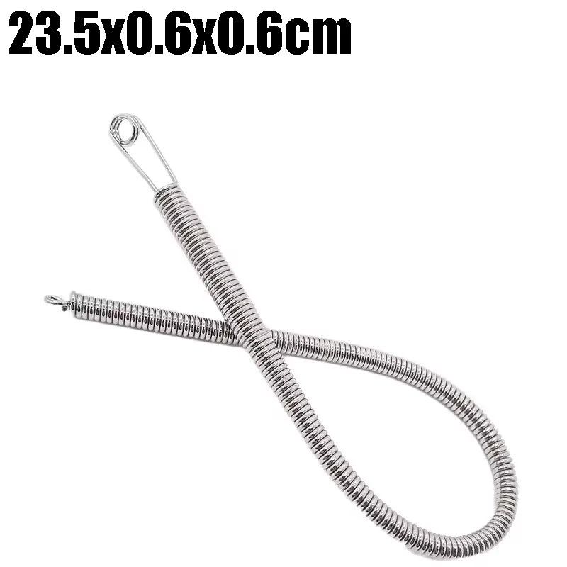 10/1PCS Rope & Drawstring Threader Tool — Bendable Spring Clip for DIY Sewing & Multi-Functional Accessories