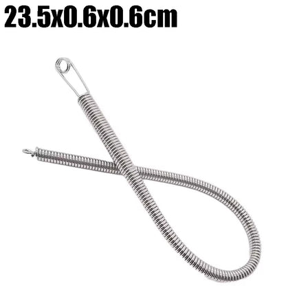 10/1PCS Rope & Drawstring Threader Tool — Bendable Spring Clip for DIY Sewing & Multi-Functional Accessories