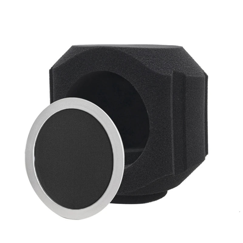 C5 Microphone Windshield — Acoustic Filter Sponge for Professional Condenser Mic Studio Soundproofing