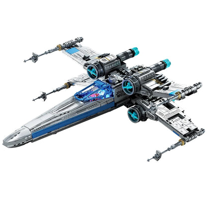 TOYLINX 1271PCS Space Fighter Jet Building Blocks — DIY MOC Model Toy | Educational Birthday & Christmas Gift for Kids