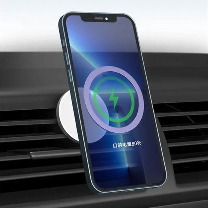 MagSafe Magnetic Plate Ring – Universal Metal Sticker for Wireless Charging & Car Holder Support