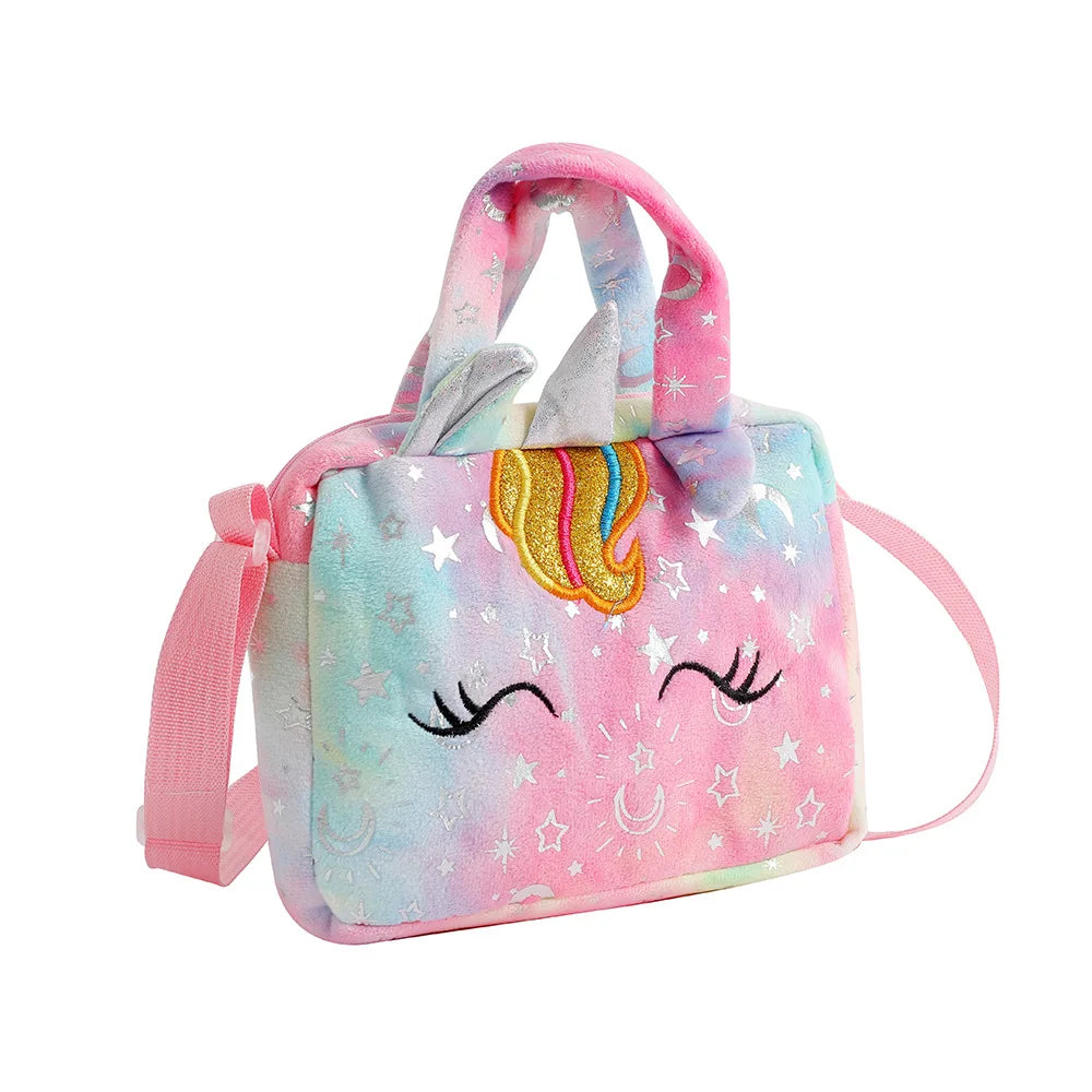 Cute Unicorn Handbag for Girls - Sweet Kids Crossbody Shoulder Bag, Small Purse & Birthday Gift
