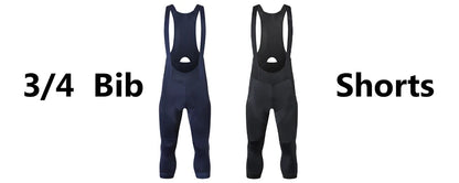 Ykywbike Men's Cycling Bib Shorts – Padded Quick-Dry Bike Tights for 6-Hour Rides, Outdoor Cycling Clothing