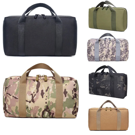 Gun Carrying Bag for Glock 17, M9 - Universal Concealed Pistol Storage with Magazine Pouch, Hunting Accessories